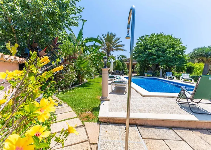 Sunny With Private Pool, Ac And Wifi * Port de Pollença