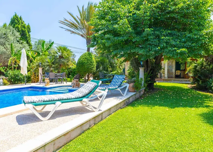 Sunny With Private Pool, Ac And Wifi Port de Pollença